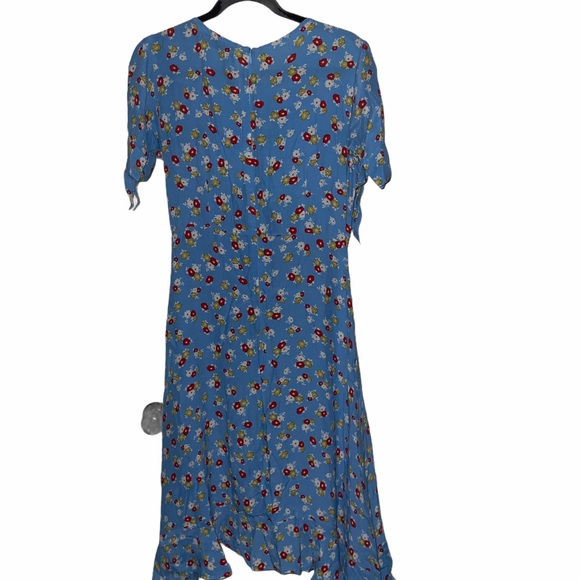 FAITHFULL THE BRAND blue Emilia floral dress - Picture 3 of 5
